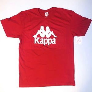 Kappa red short sleeve shirt